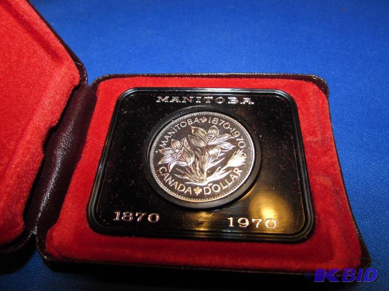 1870-1970 Canadian Dollar Coin...