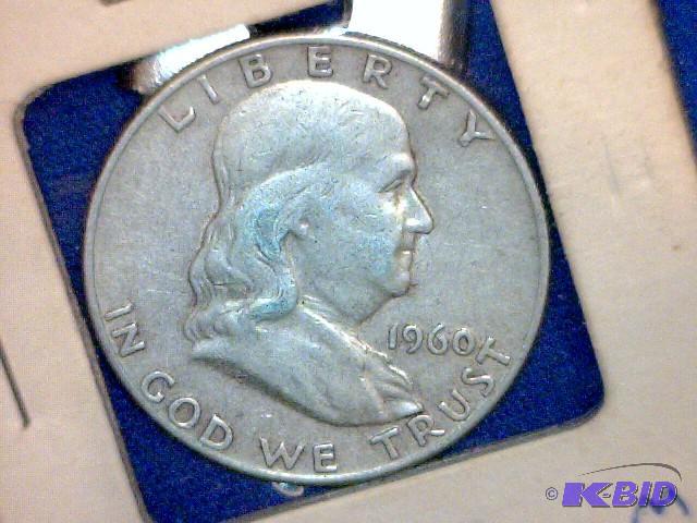 1960 D Franklin Half Dollar Coin...