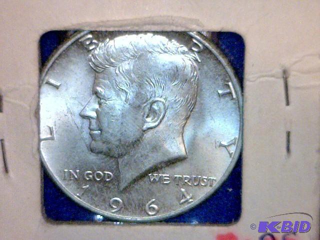 1964 P Kennedy Half Dollar Coin...