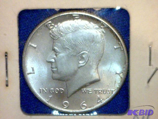 1964 D Kennedy Half Dollar Coin...
