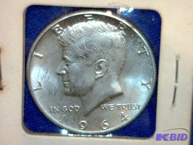 1964 D Kennedy Half Dollar Coin...