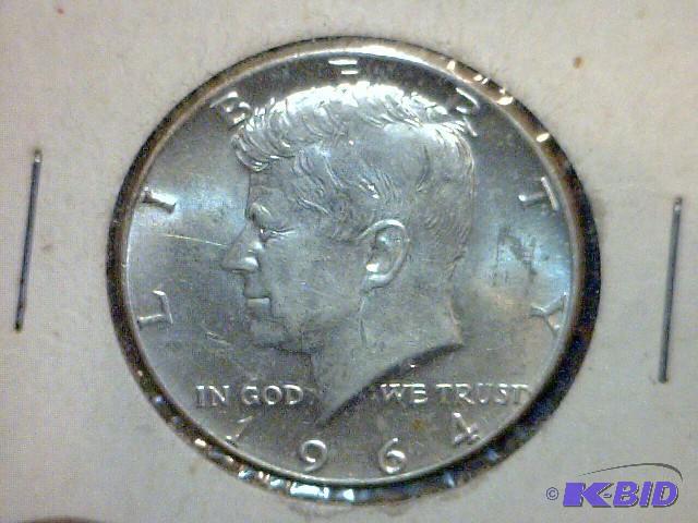 1964 P Kennedy Half Dollar Coin...