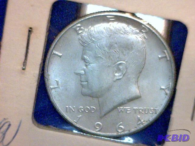 1964 D Kennedy Half Dollar Coin...