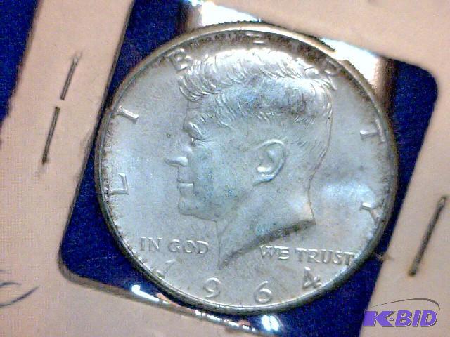 1964 D Kennedy Half Dollar Coin...