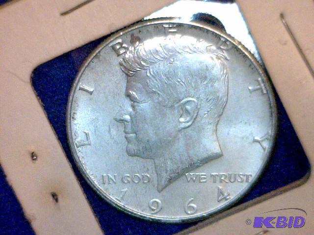 1964 D Kennedy Half Dollar Coin...