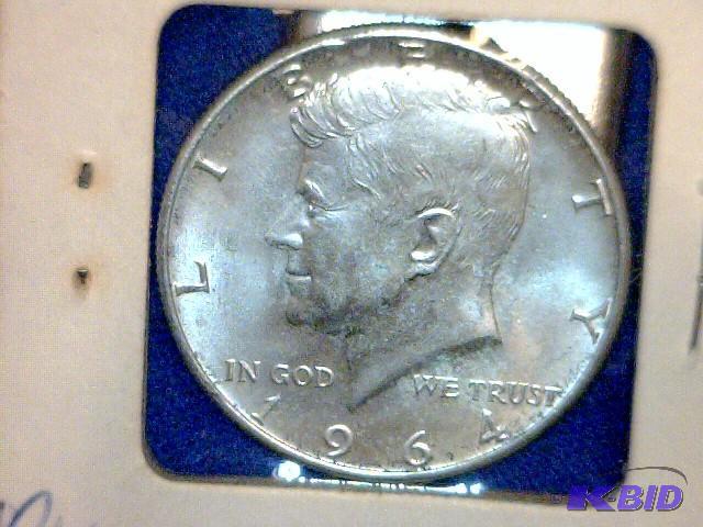 1964 D Kennedy Half Dollar Coin...