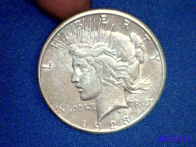 1923 S Peace Dollar Coin...