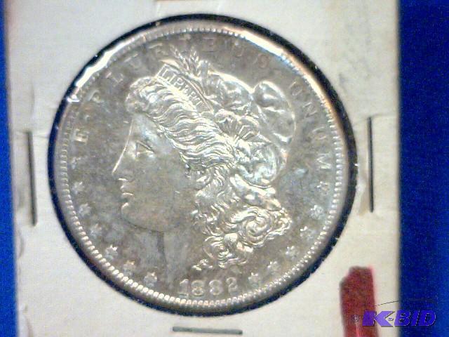 1882 S Morgan Dollar Coin...