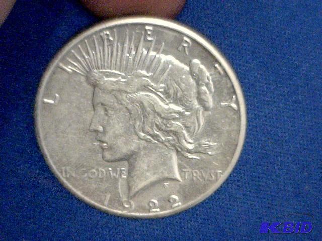 1922 S Peace Dollar Coin...
