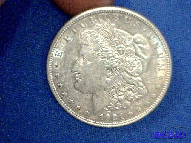 1921 D Morgan Dollar Coin...
