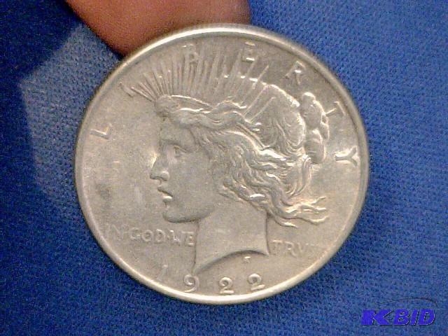 1922 P Peace Dollar Coin...