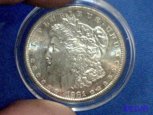 1881 S Morgan Dollar Coin...