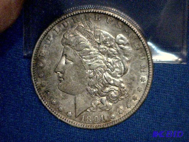 1891 S Morgan Dollar Coin...