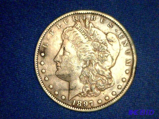 1897 S Morgan Dollar Coin...