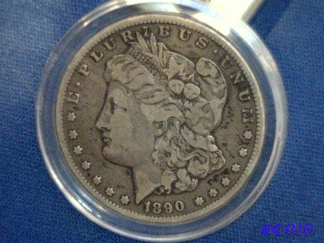 1890 CC Morgan Dollar Coin...
