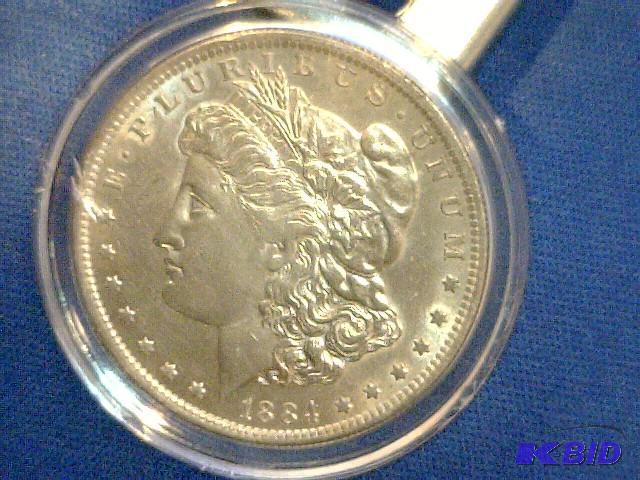 1884 O Morgan Dollar Coin...