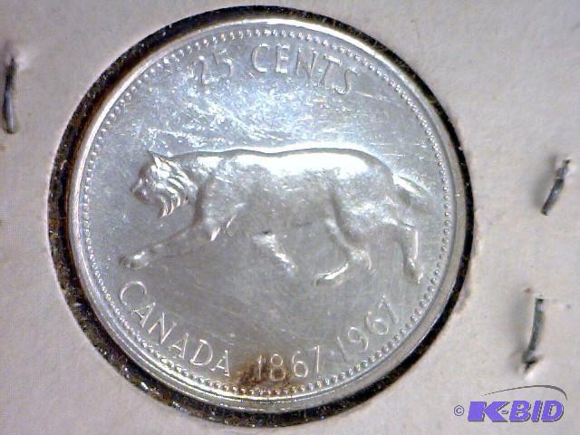 Canadian Centennial Quarter 1867-1967...