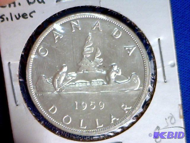 1959 Canadian Dollar...