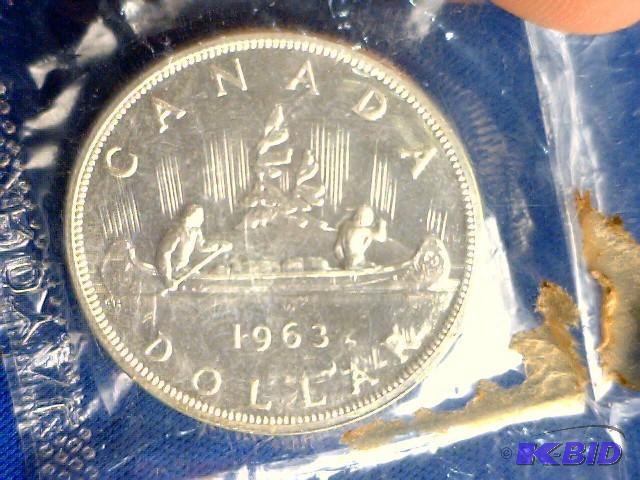 1963 Canadian Dollar Coin...