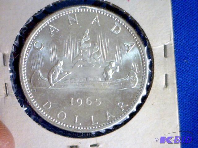 1965 Canadian Dollar Coin...