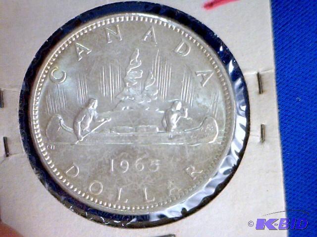 1965 Canadian Dollar Coin...