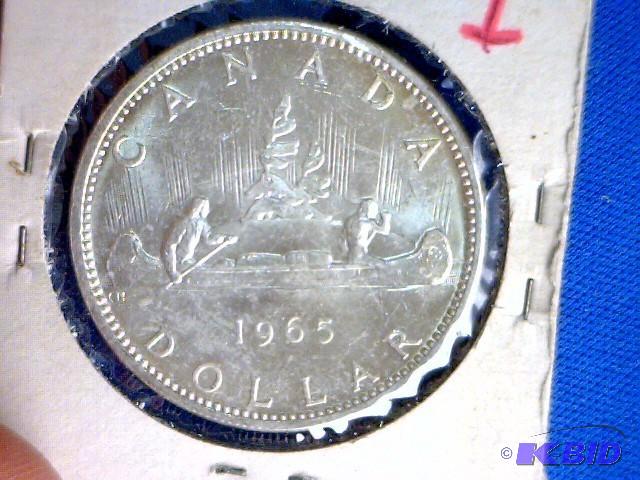 1965 Canadian Dollar Coin...