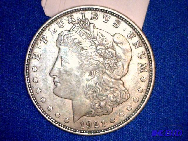 1921 P Morgan Dollar Coin...