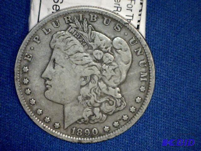 1890 O Morgan Dollar Coin...