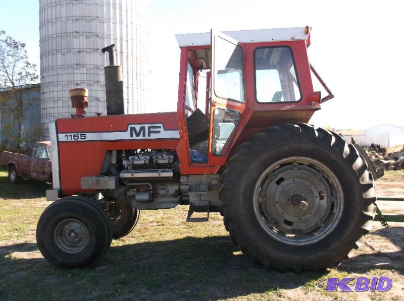 1979 Massey Ferguson 1155 row crop tractor wi...