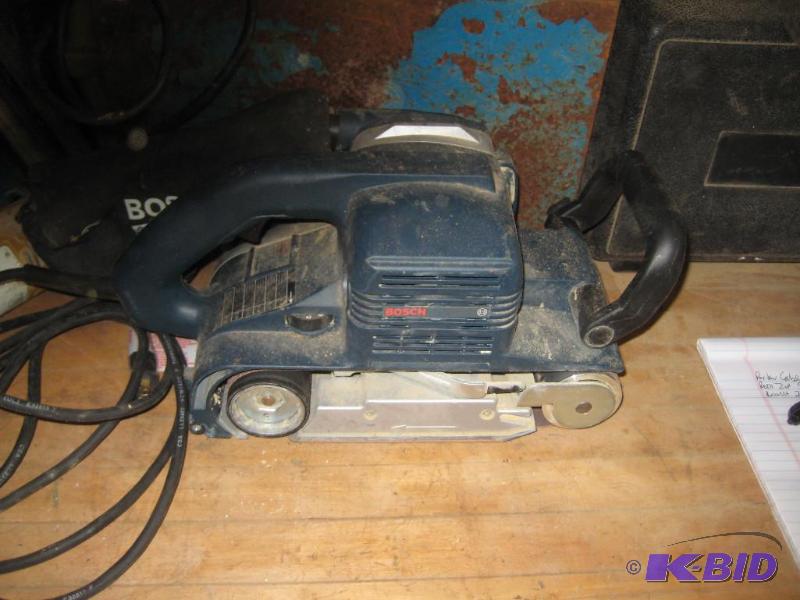 lot 17 image: Bosch Heavy Duty Belt Sander