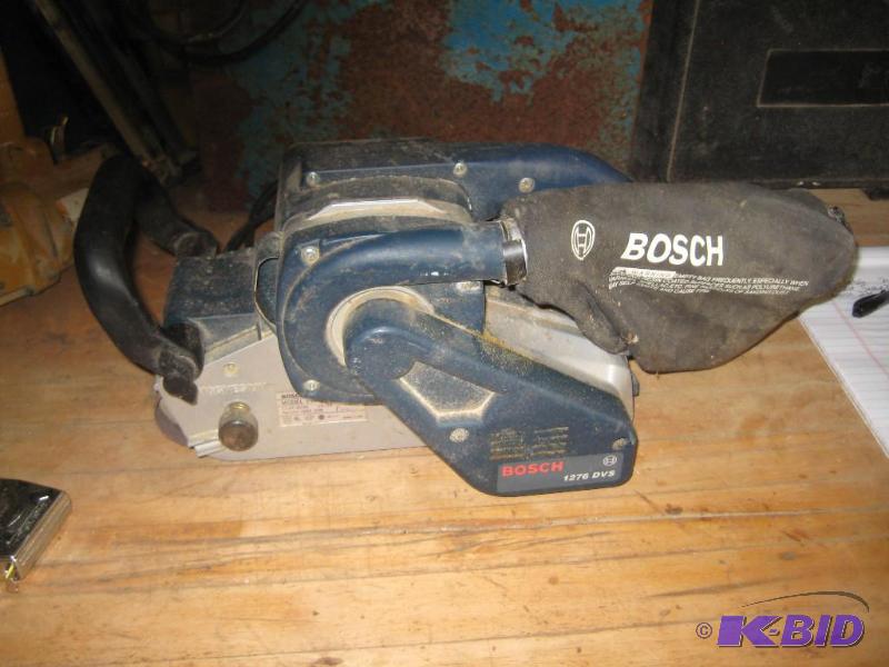 lot 18 image: Bosch 1276 DVS Belt Sander