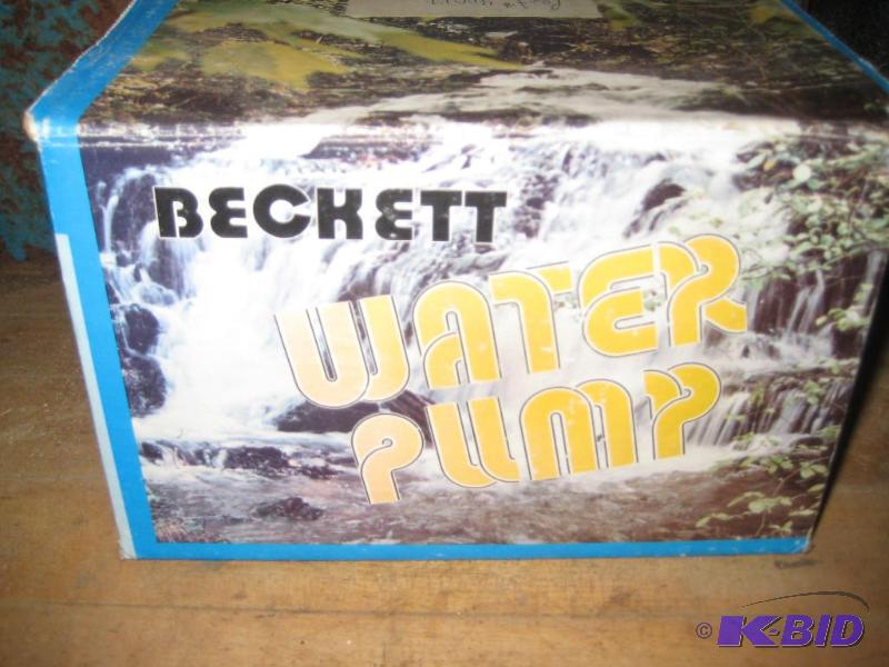 lot 33 image: Becket Water Pump for Fountains