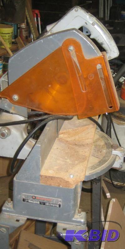 lot 43 image: Rockwell Heavy Duty Miter Saw on Stand