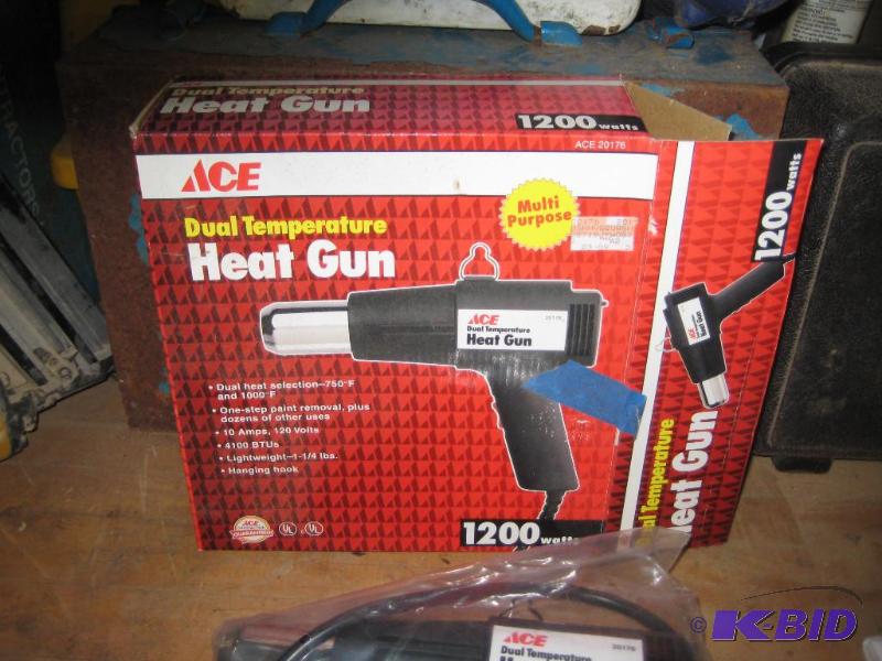 lot 60 image: Ace Heat Gun New in Box
