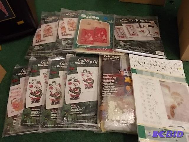 lot 24 image: Lot Of New Craft Stitching Kits...