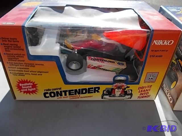 lot 3 image: Nikko 9.6 Volt Radio Control Contender Race C...
