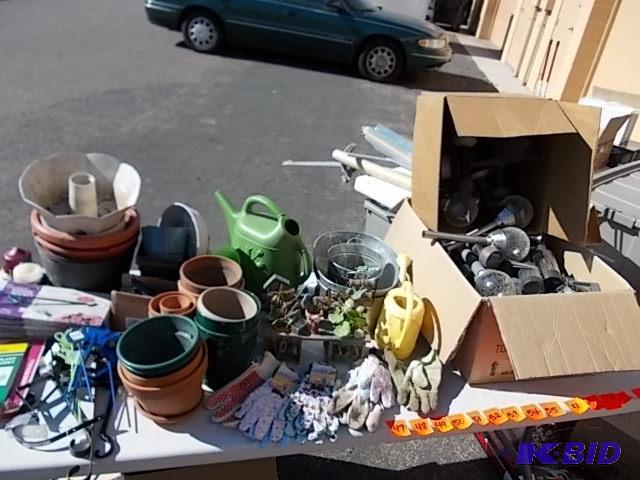 lot 47 image: Large Lot Of Solar Powered Lights, Gloves, Cl...