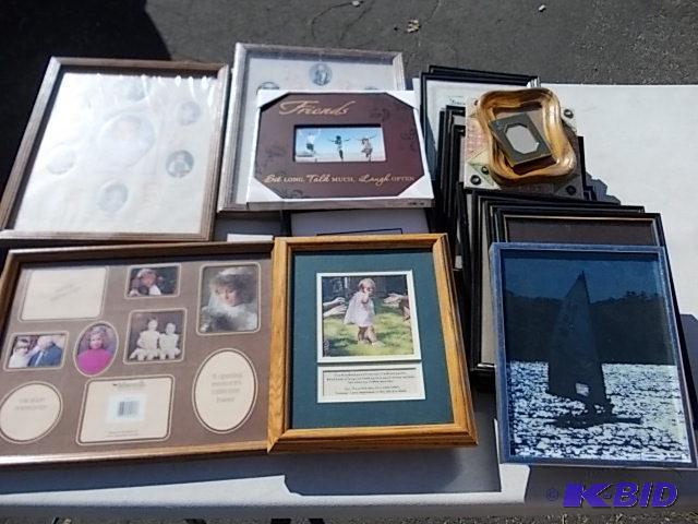 lot 79 image: Large Assortment Of Picture Frames...