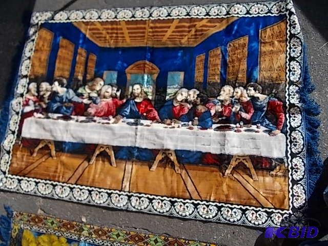 lot 97 image: Tapestry (The Last Supper) 4 x 6...