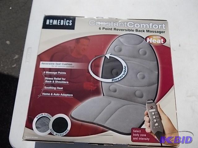 lot 99 image: Homedics 6 Point Back Massager With Heat...