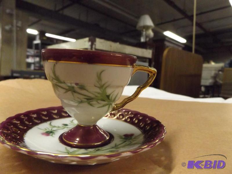 Two cup and saucer sets. Made in Japan...