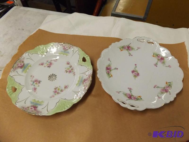 Two decorative plates...
