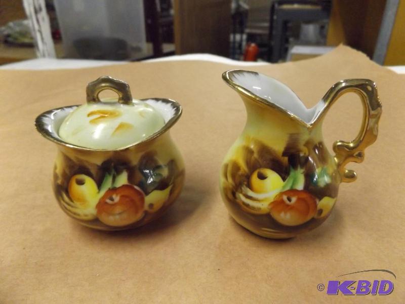Cream and sugar set, made in Japan...