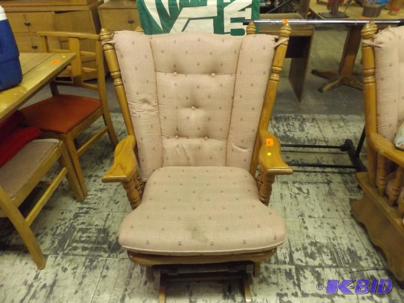 Wood Rocking Chair, same design as the double...