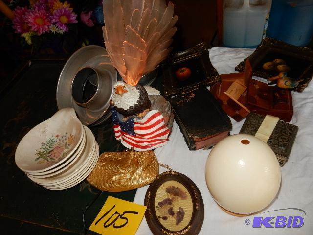 lot 105 image: Misc. items as pictured.. Includes    H...