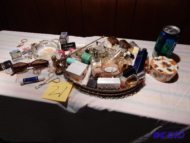 lot 21 image: Misc. Perfumes etc. as pictured. &nbspLook a...