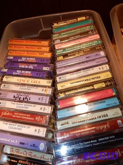 lot 43C image: Cassettes as pictured. See Close ups for titl...