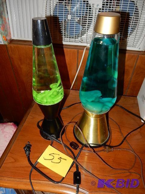 lot 55 image: 2, Lava lamps.. The REAL ones from the 70s.. ...