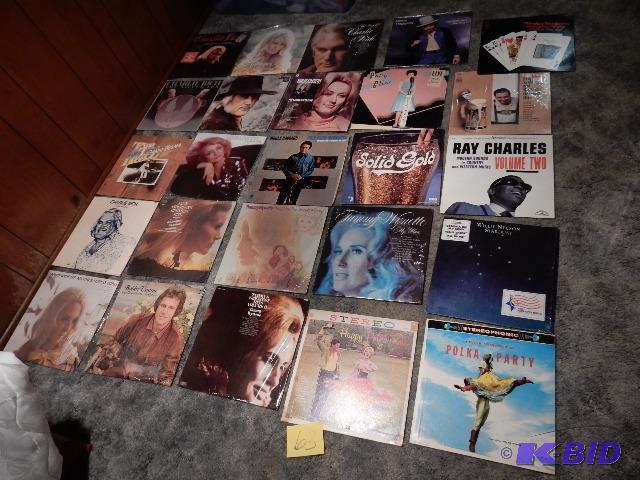 lot 63 image: 25 LPs as pictured. See Close ups for titles....