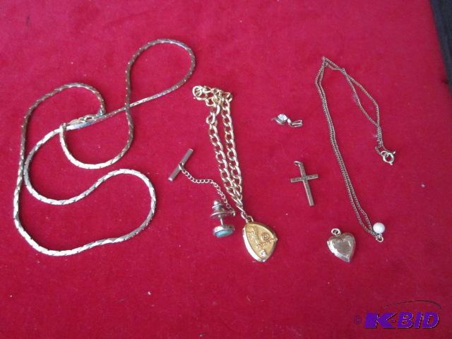 Lot of gold filled and gold plated jewelry....